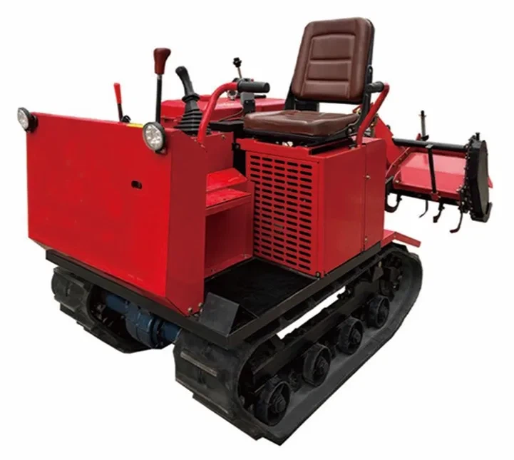 Agricultural Multifunctional Crawler Rotary Tiller